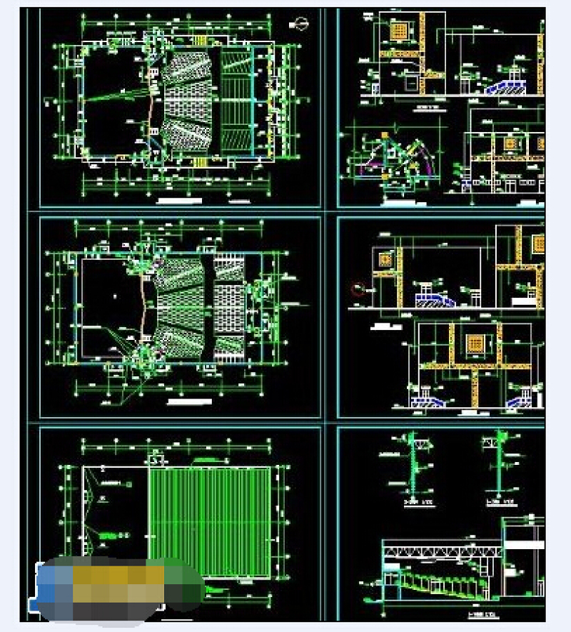 <a href=https://www.yitu.cn/su/7989.html target=_blank class=infotextkey>小型</a>剧场建筑cad施工工程施工<a href=https://www.yitu.cn/su/7937.html target=_blank class=infotextkey>图纸</a>