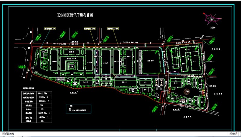 xx工业园区车间总规划cad总<a href=https://www.yitu.cn/su/7392.html target=_blank class=infotextkey>平面</a><a href=https://www.yitu.cn/su/7590.html target=_blank class=infotextkey>设计</a>