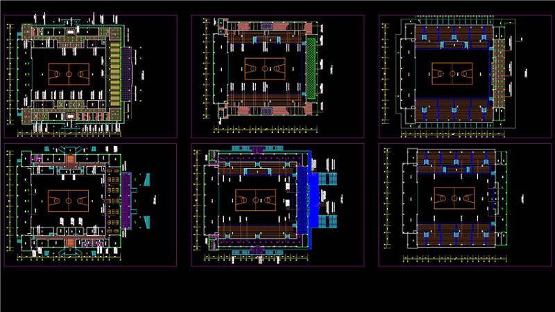 体育馆装修图CAD<a href=https://www.yitu.cn/su/7937.html target=_blank class=infotextkey>图纸</a>