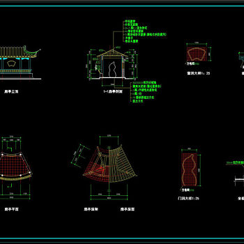 扇亭CAD建筑图纸