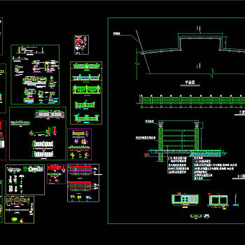 围墙栏杆CAD合集