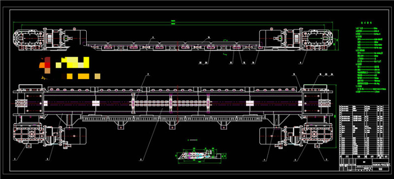 刮板输送机CAD机械<a href=https://www.yitu.cn/su/7937.html target=_blank class=infotextkey>图纸</a>