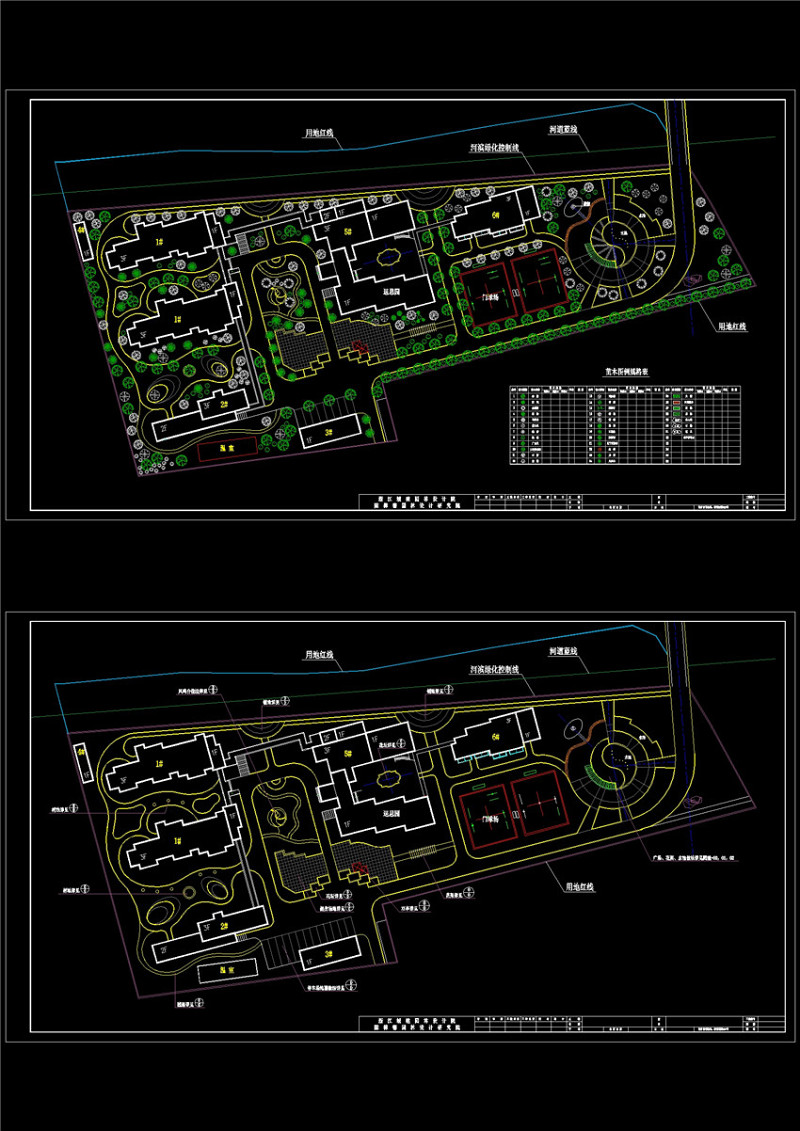 总图CAD景观<a href=https://www.yitu.cn/su/7937.html target=_blank class=infotextkey>图纸</a>