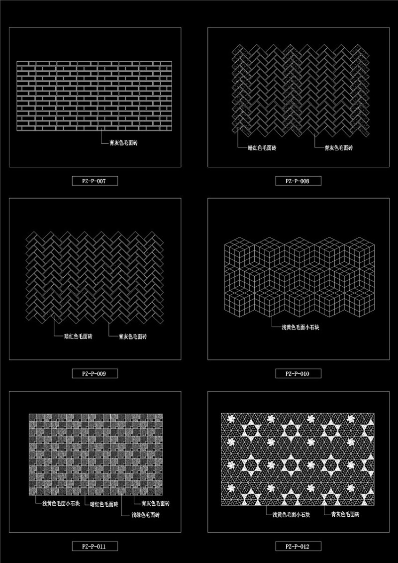 铺装建筑<a href=https://www.yitu.cn/su/7590.html target=_blank class=infotextkey>设计</a>CAD景观<a href=https://www.yitu.cn/su/7937.html target=_blank class=infotextkey>图纸</a>