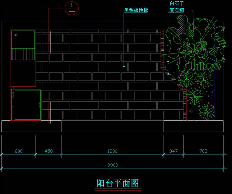 <a href=https://www.yitu.cn/sketchup/yangtai/index.html target=_blank class=infotextkey><a href=https://www.yitu.cn/su/7897.html target=_blank class=infotextkey>阳台</a></a><a href=https://www.yitu.cn/su/7392.html target=_blank class=infotextkey>平面</a>图CAD景观<a href=https://www.yitu.cn/su/7937.html target=_blank class=infotextkey>图纸</a>