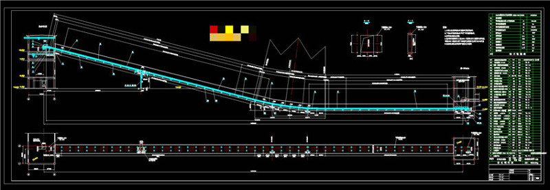 带式输送机CAD机械<a href=https://www.yitu.cn/su/7937.html target=_blank class=infotextkey>图纸</a>