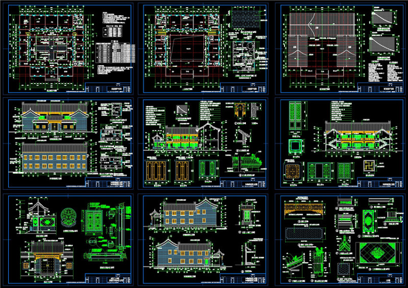 建筑施工图cad<a href=https://www.yitu.cn/su/7937.html target=_blank class=infotextkey>图纸</a>