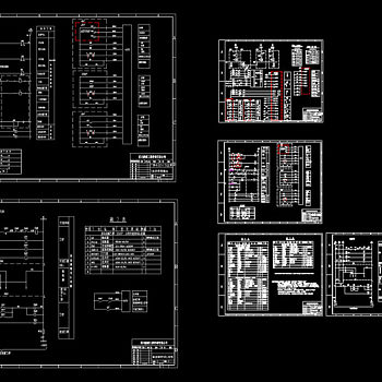 自投原理接线图CAD图纸