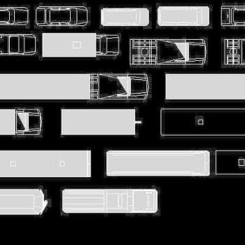 CAD素材各类汽车系列