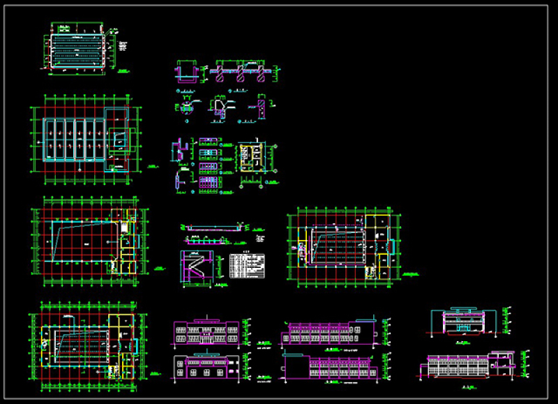 游泳馆CAD<a href=https://www.yitu.cn/su/7590.html target=_blank class=infotextkey>设计</a>图