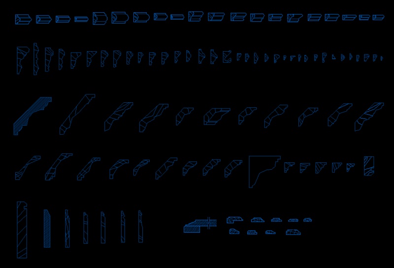 CAD线条<a href=https://www.yitu.cn/su/6996.html target=_blank class=infotextkey>模块</a>图片