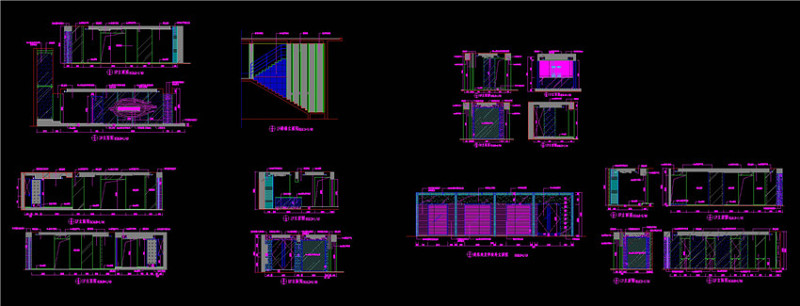 美容<a href=https://www.yitu.cn/sketchup/xuexiao/index.html target=_blank class=infotextkey>学校</a>一<a href=https://www.yitu.cn/su/8159.html target=_blank class=infotextkey>楼</a>装修CAD立面图