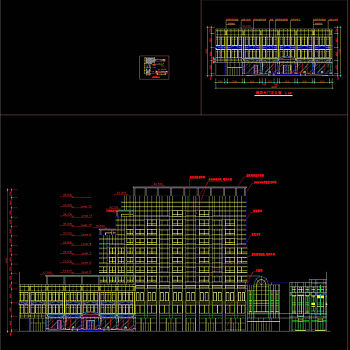 外立面CAD图纸