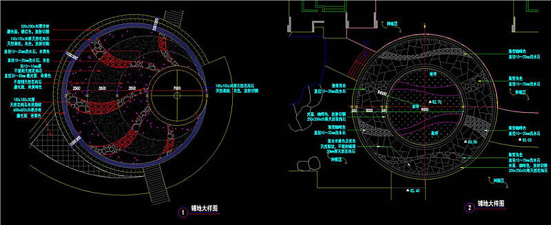 铺地CAD景观图纸
