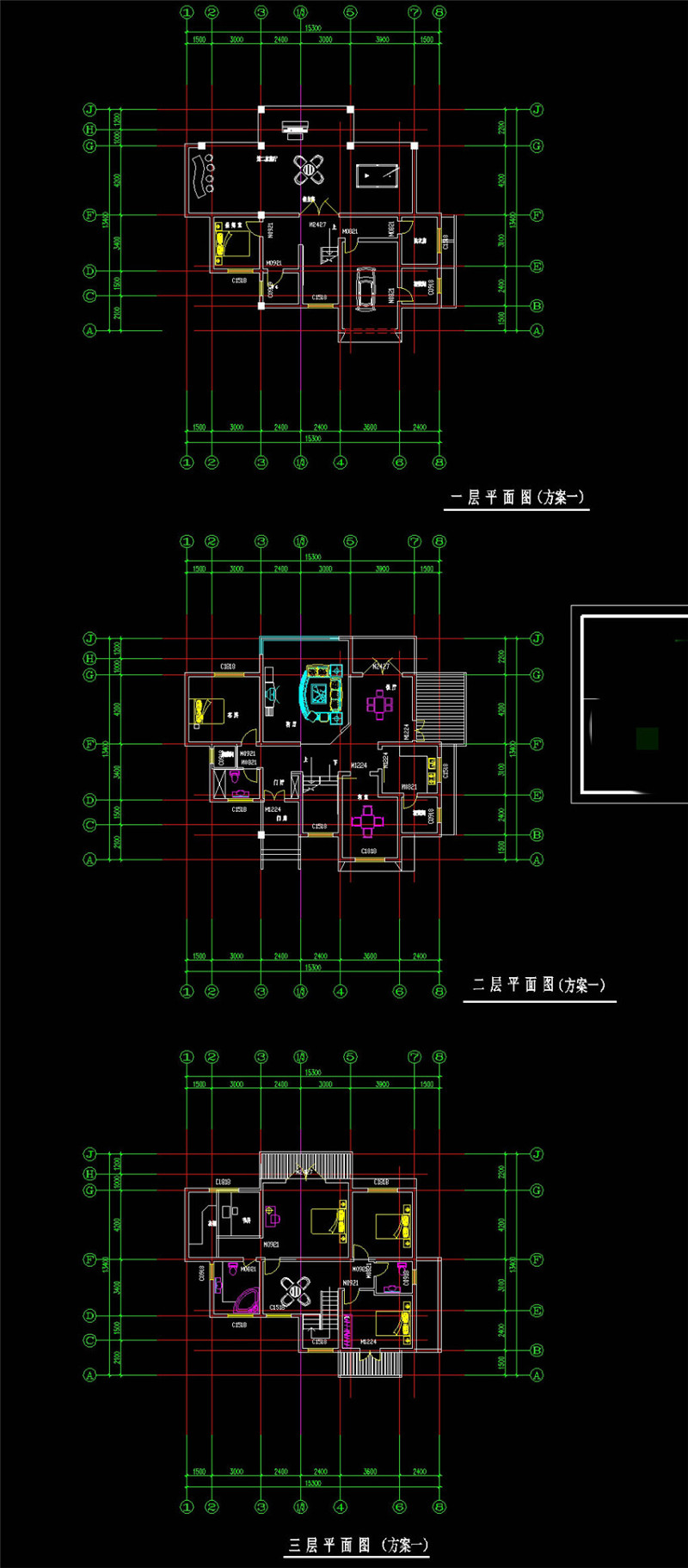 别墅<a href=https://www.yitu.cn/su/7590.html target=_blank class=infotextkey>设计</a>图稿cad<a href=https://www.yitu.cn/su/7937.html target=_blank class=infotextkey>图纸</a>