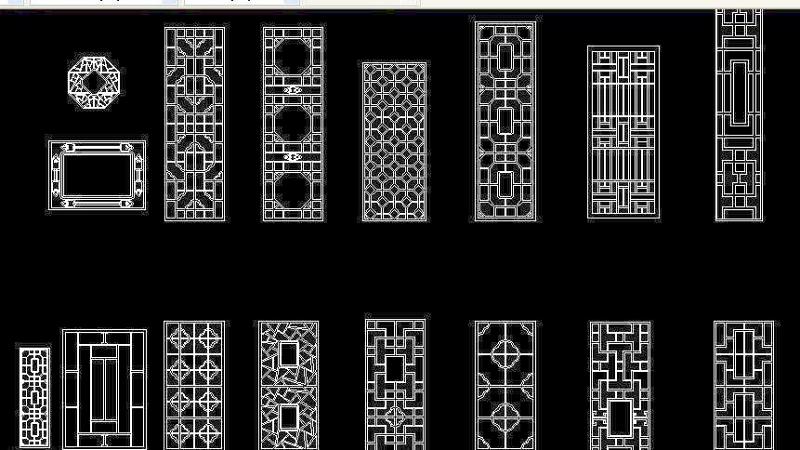 CAD中式<a href=https://www.yitu.cn/sketchup/chuang/index.html target=_blank class=infotextkey>窗</a><a href=https://www.yitu.cn/sketchup/huayi/index.html target=_blank class=infotextkey>花</a><a href=https://www.yitu.cn/sketchup/huayi/index.html target=_blank class=infotextkey>花</a>纹