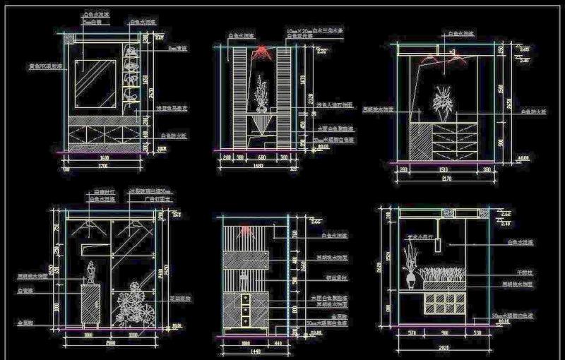 CAD<a href=https://www.yitu.cn/sketchup/xuanguan/index.html target=_blank class=infotextkey>玄关</a>素材