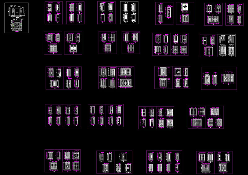 <a href=https://www.yitu.cn/su/7941.html target=_blank class=infotextkey>装饰</a>门cad<a href=https://www.yitu.cn/su/7937.html target=_blank class=infotextkey>图纸</a>