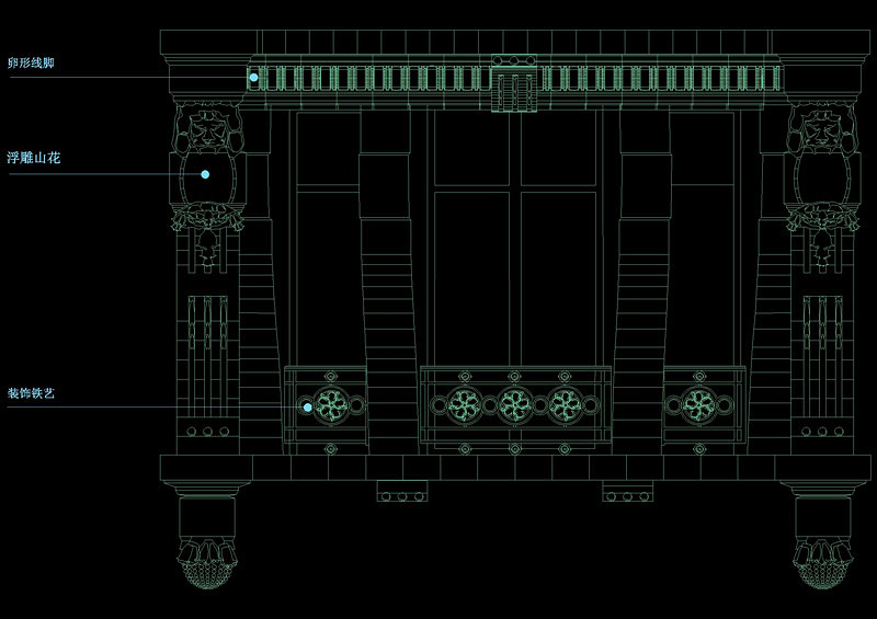 大门<a href=https://www.yitu.cn/sketchup/diaohua/index.html target=_blank class=infotextkey>雕<a href=https://www.yitu.cn/sketchup/huayi/index.html target=_blank class=infotextkey>花</a></a>cad<a href=https://www.yitu.cn/su/7937.html target=_blank class=infotextkey>图纸</a>