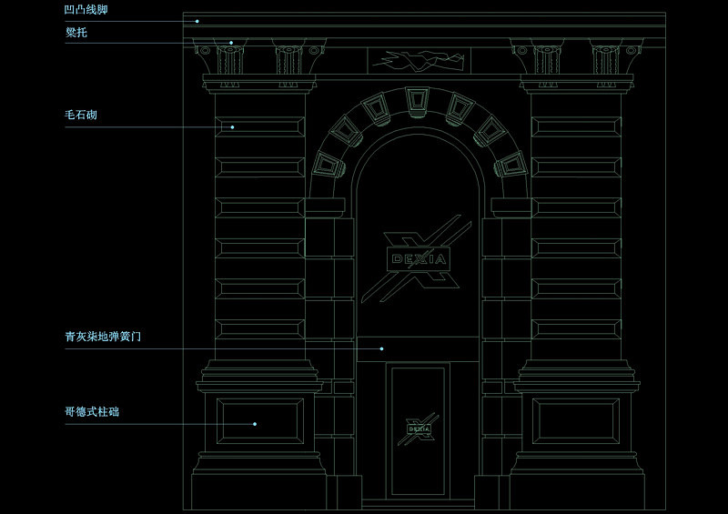 <a href=https://www.yitu.cn/sketchup/oushimen/index.html target=_blank class=infotextkey>欧式门</a>cad图稿