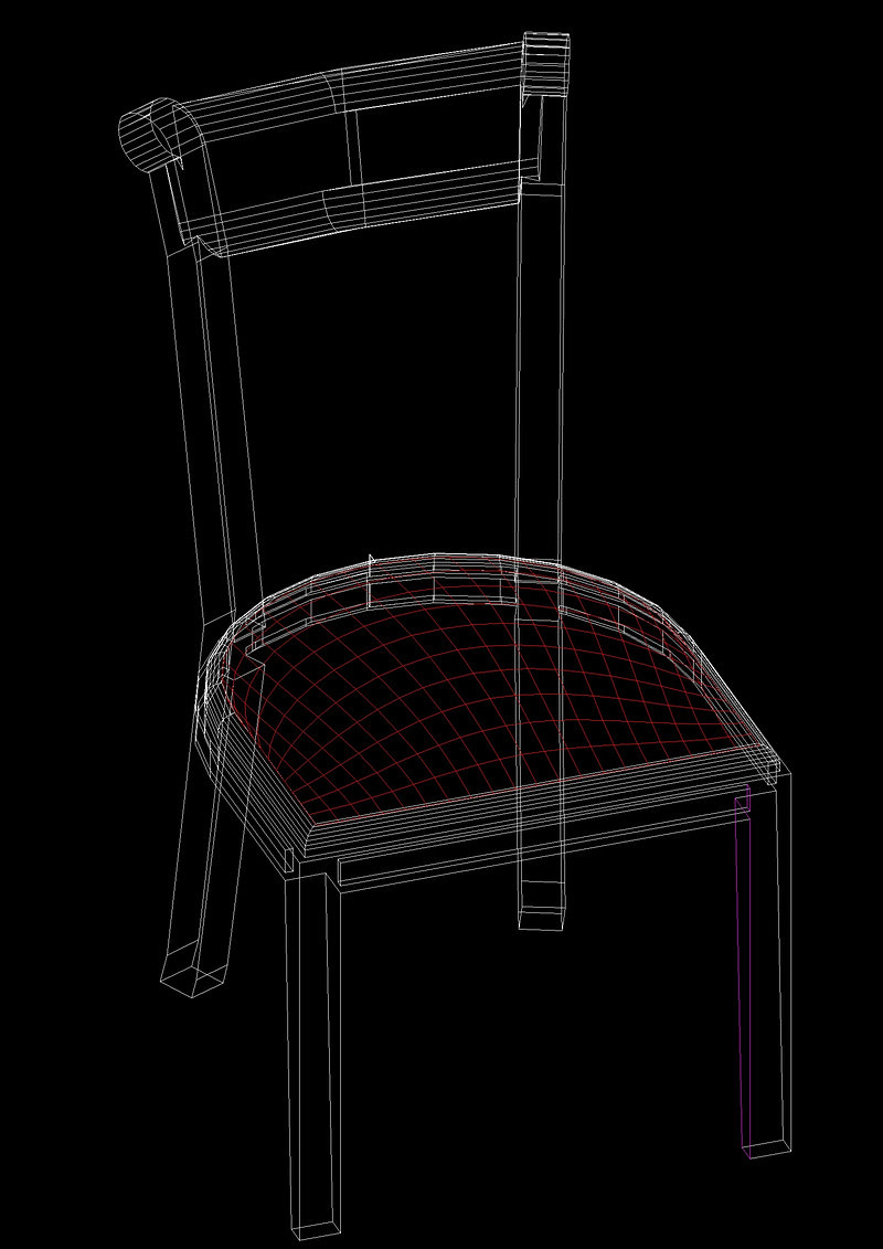 圆形椅子cad模型<a href=https://www.yitu.cn/su/7937.html target=_blank class=infotextkey>图纸</a>