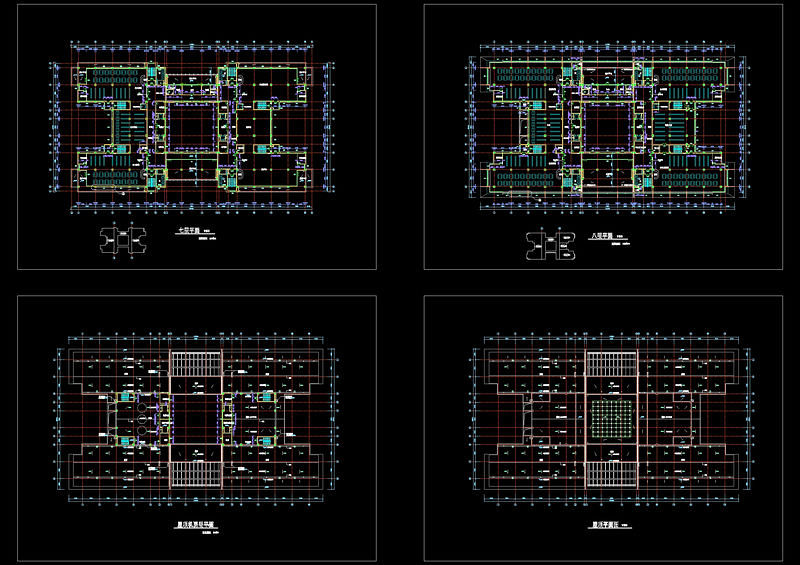 某大学图书馆cad<a href=https://www.yitu.cn/su/7937.html target=_blank class=infotextkey>图纸</a><a href=https://www.yitu.cn/su/7590.html target=_blank class=infotextkey>设计</a>素材