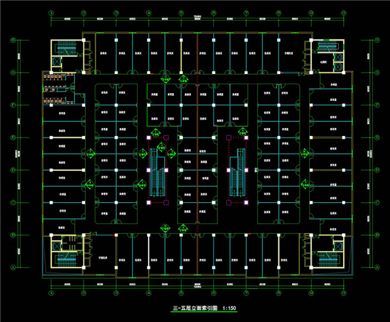 索引图CAD<a href=https://www.yitu.cn/su/7937.html target=_blank class=infotextkey>图纸</a>