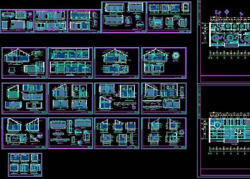 老北京经典中式<a href=https://www.yitu.cn/sketchup/canting/index.html target=_blank class=infotextkey><a href=https://www.yitu.cn/su/7825.html target=_blank class=infotextkey>餐厅</a></a>建筑cad施工图