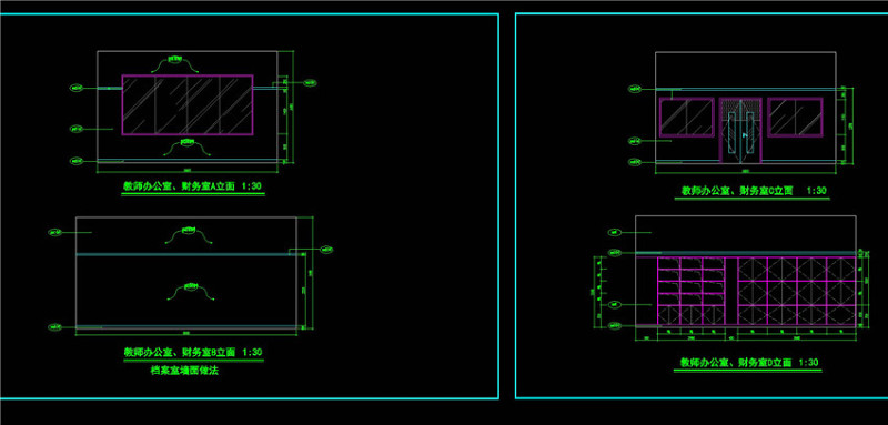 <a href=https://www.yitu.cn/su/7587.html target=_blank class=infotextkey>幼儿园</a>教师<a href=https://www.yitu.cn/sketchup/bangongshi/index.html target=_blank class=infotextkey>办公室</a>CAD<a href=https://www.yitu.cn/su/7937.html target=_blank class=infotextkey>图纸</a>