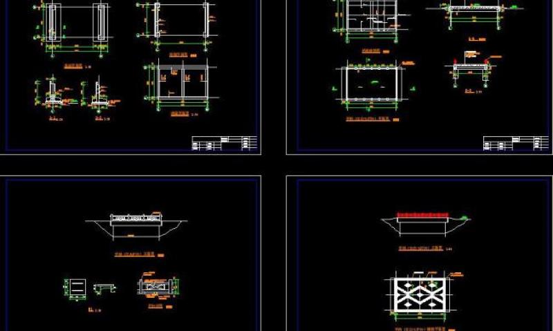 cad<a href=https://www.yitu.cn/su/8137.html target=_blank class=infotextkey>桥</a>施工图图片