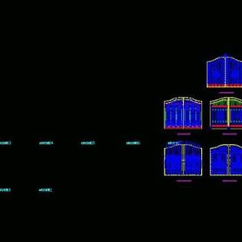 古门cad建筑图纸大全图片