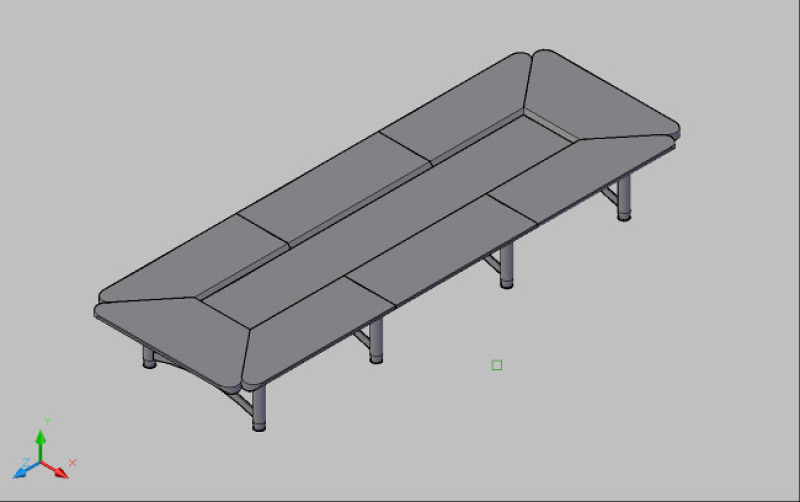 CAD绘制的<a href=https://www.yitu.cn/su/7755.html target=_blank class=infotextkey>会议桌</a>