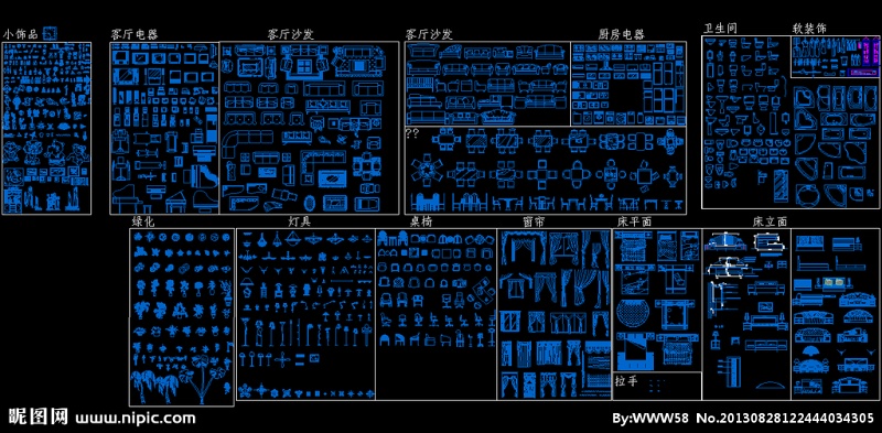 cad室内<a href=https://www.yitu.cn/su/7590.html target=_blank class=infotextkey>设计</a>图库图片