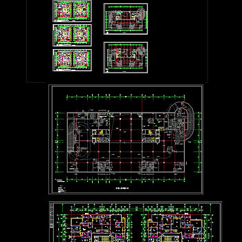 高层建筑CAD施工图