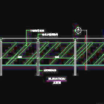 栏杆cad详图、装饰构造cad详图、施工图纸免费下载-18