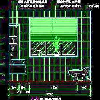 别墅实例、中式风格场景cad详图素材20090223更新-52