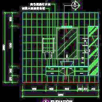 别墅实例、中式风格场景cad详图素材20090223更新-55