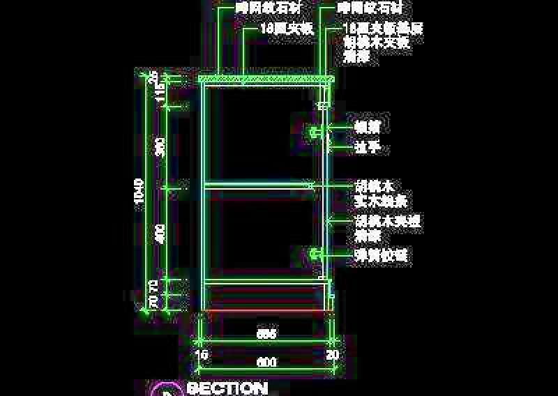 别墅实例、中式风格场景cad详图素材20090223更新-43