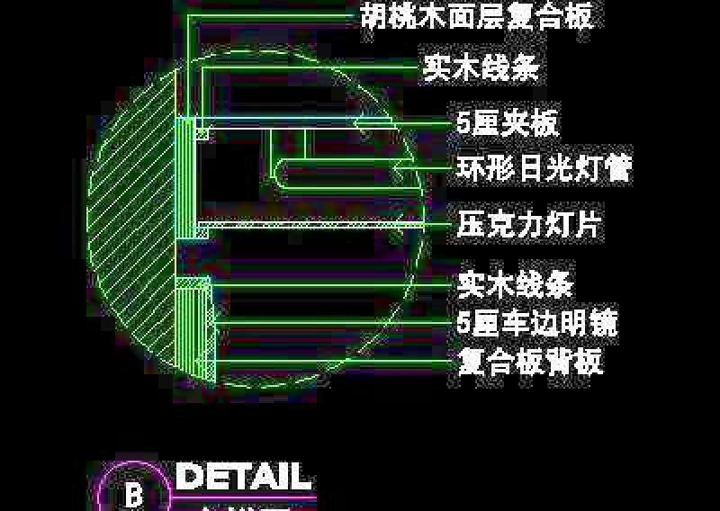 别墅实例、中式风格场景cad详图素材20090223更新-4