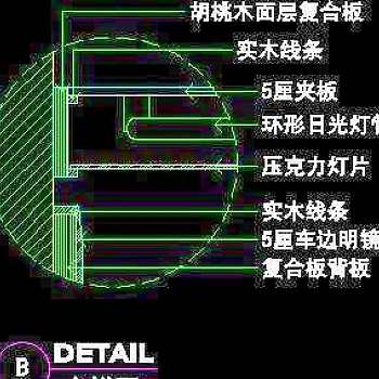 别墅实例、中式风格场景cad详图素材20090223更新-4