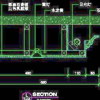 别墅实例、中式风格场景cad详图素材20090223更新-13