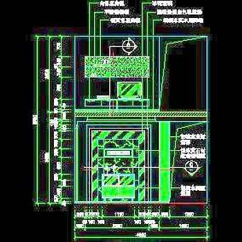 别墅实例、中式风格场景cad详图素材20090223更新-26