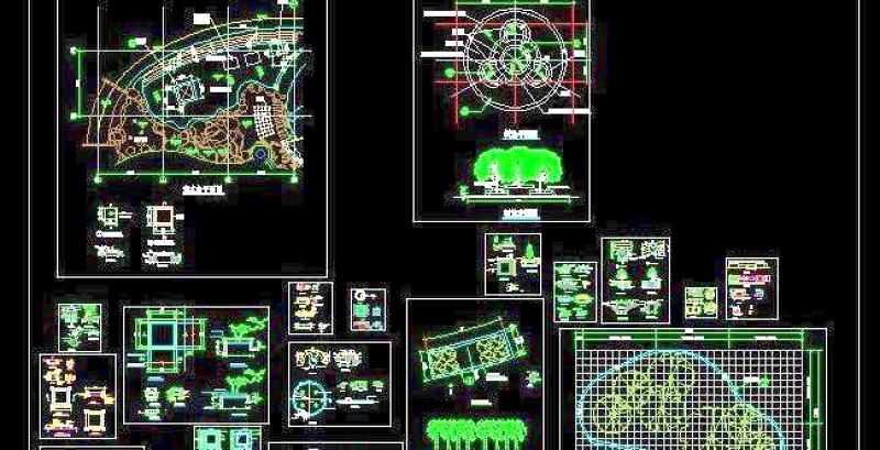 全套园林<a href=https://www.yitu.cn/sketchup/lvzhi/index.html target=_blank class=infotextkey><a href=https://www.yitu.cn/su/7629.html target=_blank class=infotextkey>树</a></a>池各种做法CAD合集