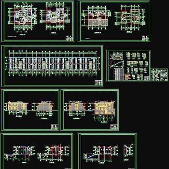 别墅建筑CAD图