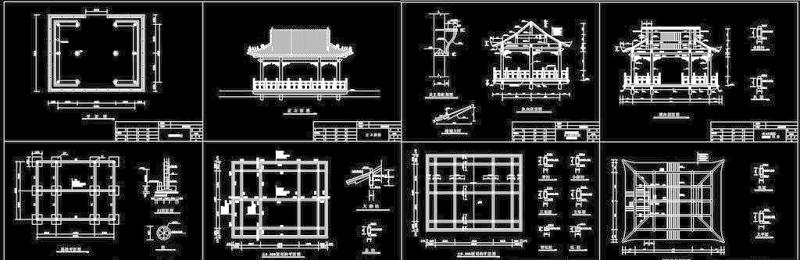 <a href=https://www.yitu.cn/su/5628.html target=_blank class=infotextkey>水</a>榭古建CAD施工图