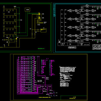 消防系统图CAD图纸