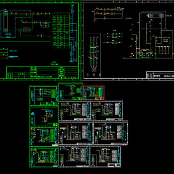 几种电机控制原理图CAD图纸