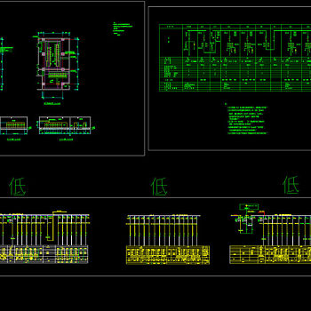 10KV高压引入变电所平面布置CAD图纸