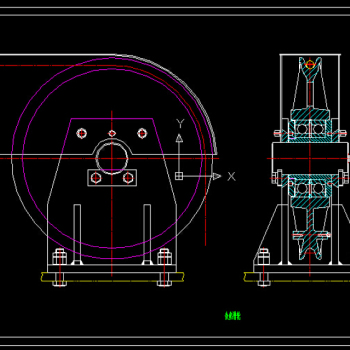 滑轮CAD图纸