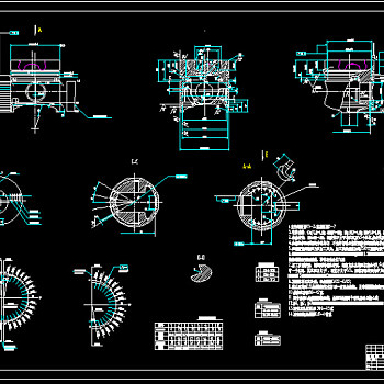 6110柴油机活塞零件图CAD图纸